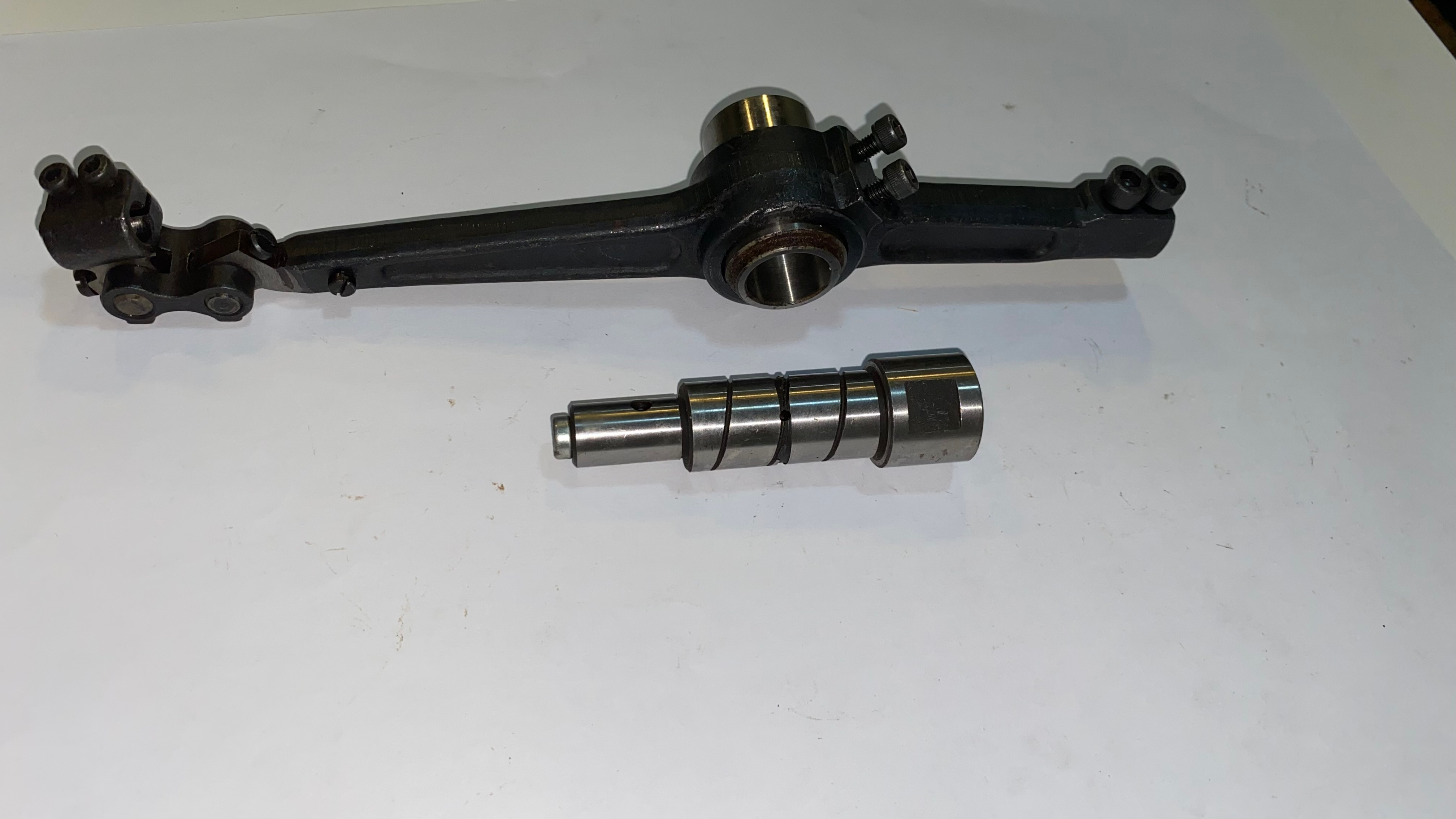 Jinal Ent. - Needle Bardriving Crank Bracket Complete Assembly - J02674C-AY