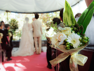 ９年前の新婦様から