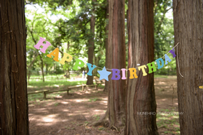 １歳のお誕生日おめでとう！お父さんお母さんも１歳おめでとう！！