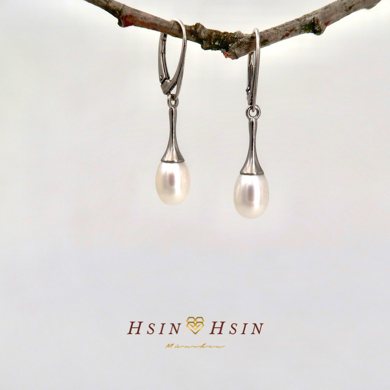 925銀珍珠耳環