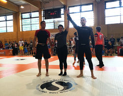 Matteo gewinnt 3 Kämpfe durch Submission @Grappling Industries 2021