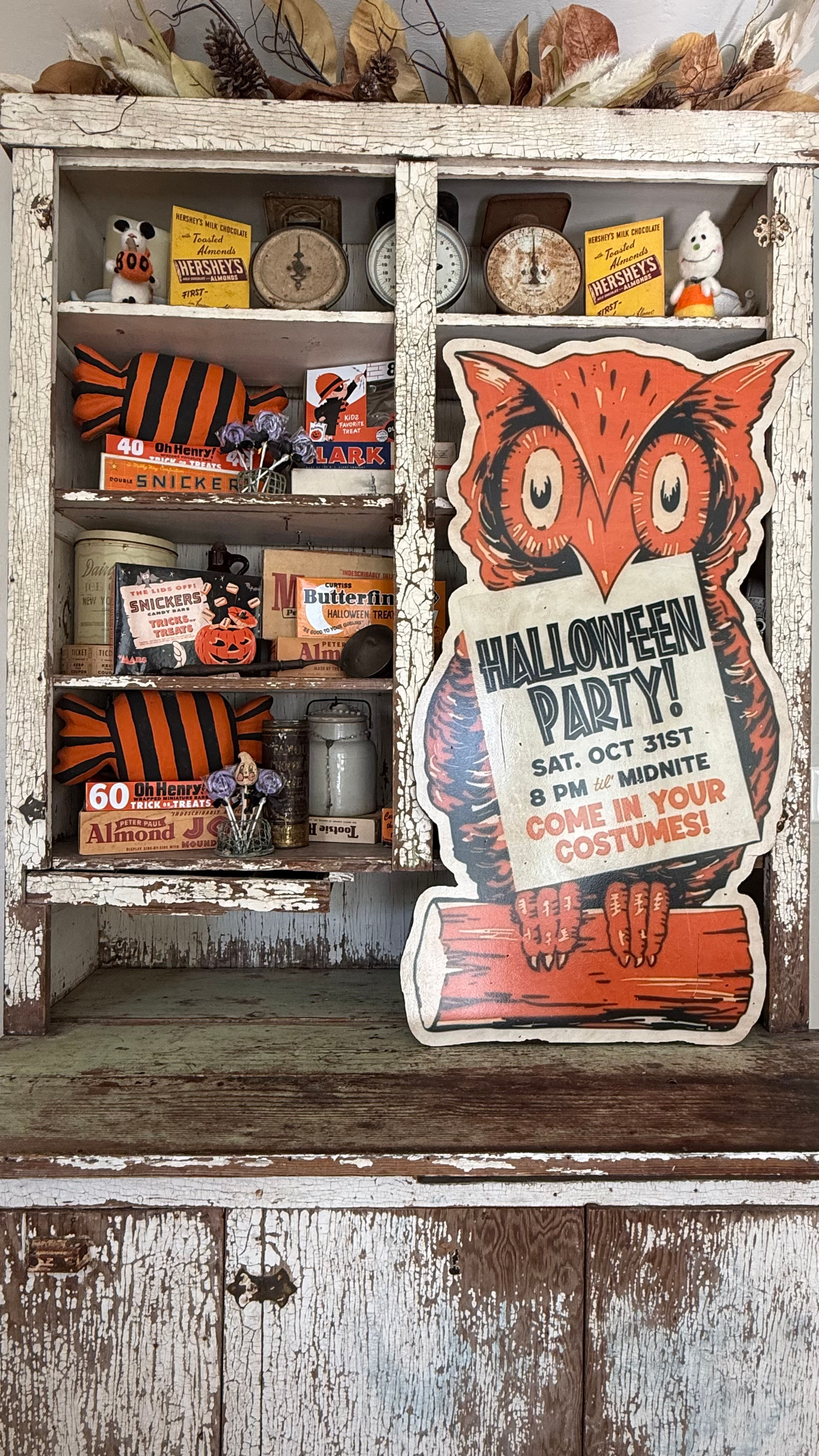 Halloween Party Owl