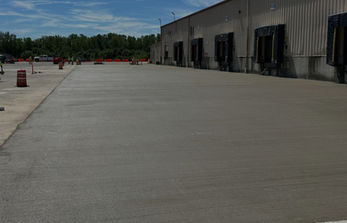 New commercial driveway