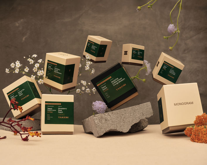 Seasonal coffee still life for Monogram photographed by Anton Kurkostryha