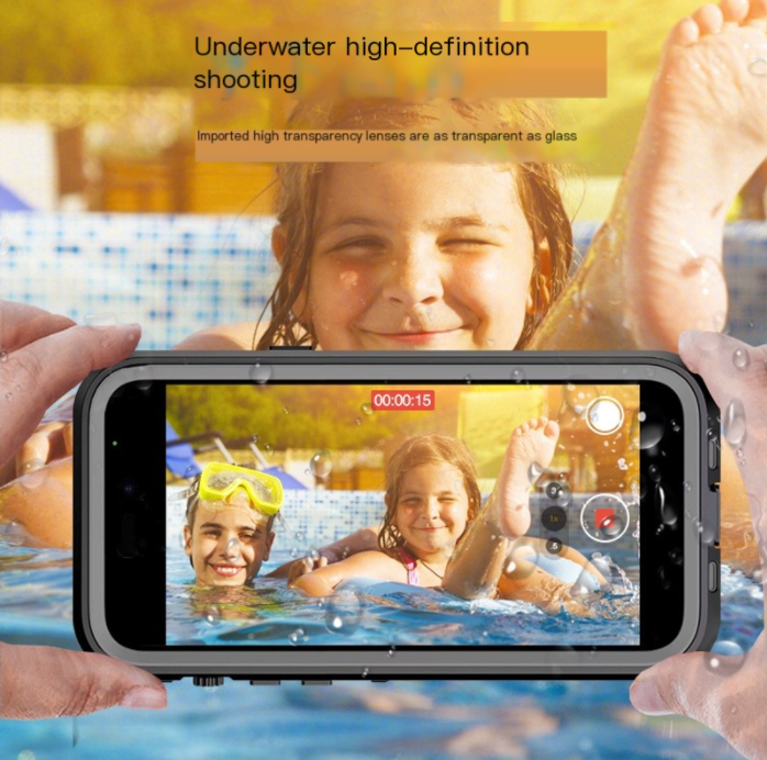 Thumbnail: Waterproof Phone Case for iPhone 14/13 Pro Max/12