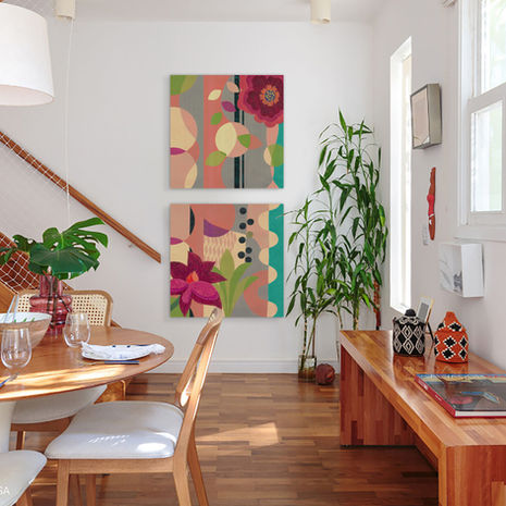 Fresh Double הדפס קנבס
