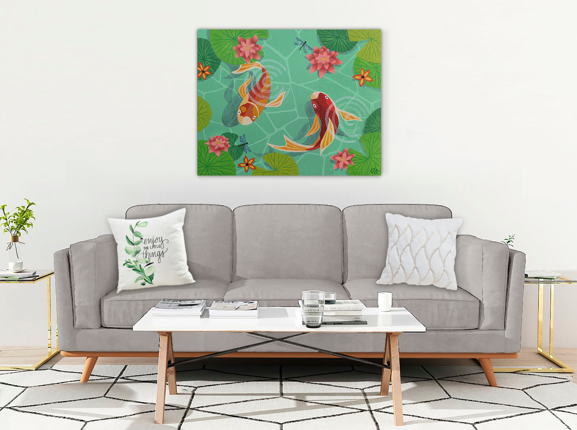 קנבס לגונה | ירוק