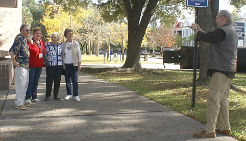 Eric with private tour at Charleston Museum