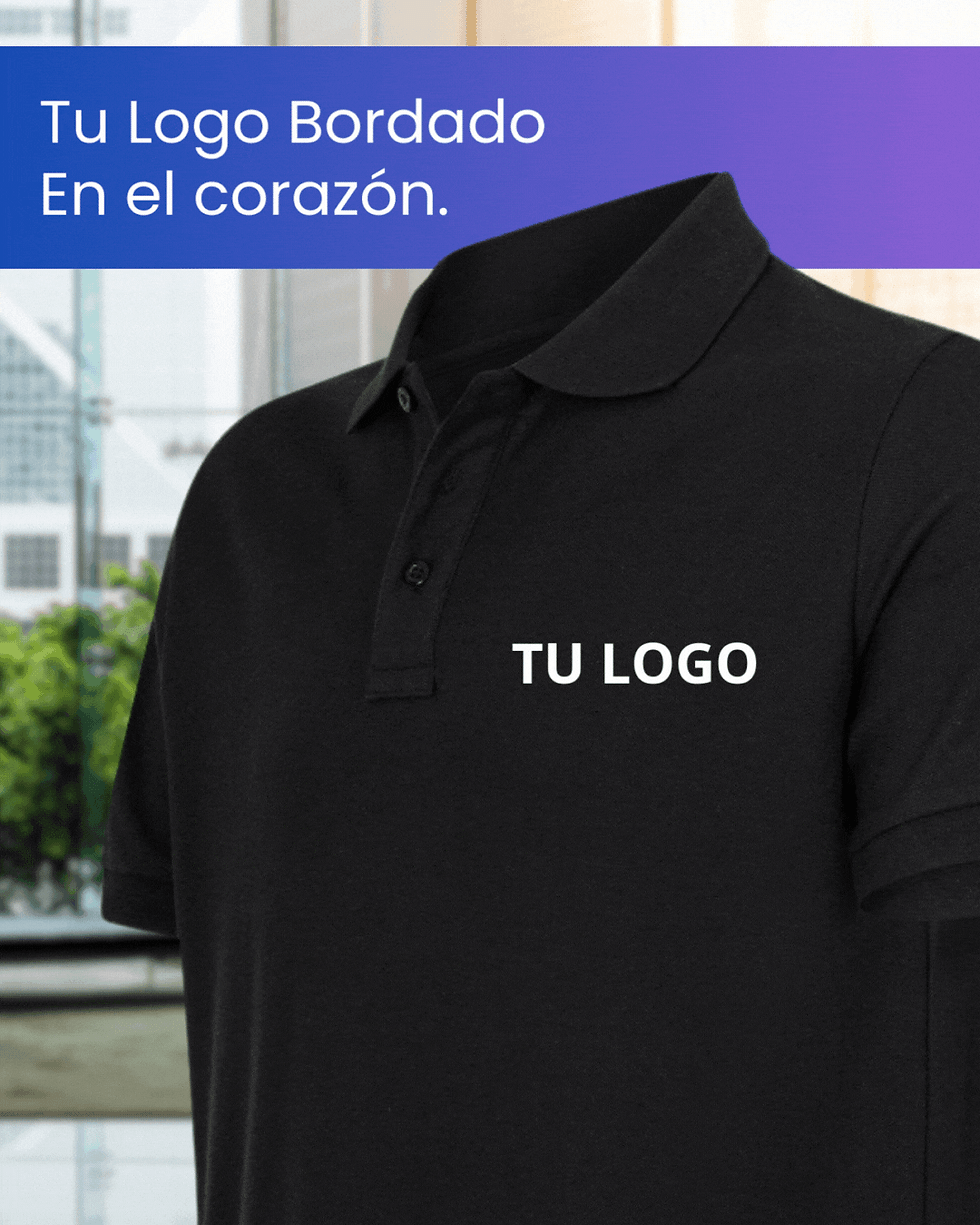 Miniatura: Pack Poleras Piqué Manga Corta con Bordado y Despacho Gratis en el Gran Santiago