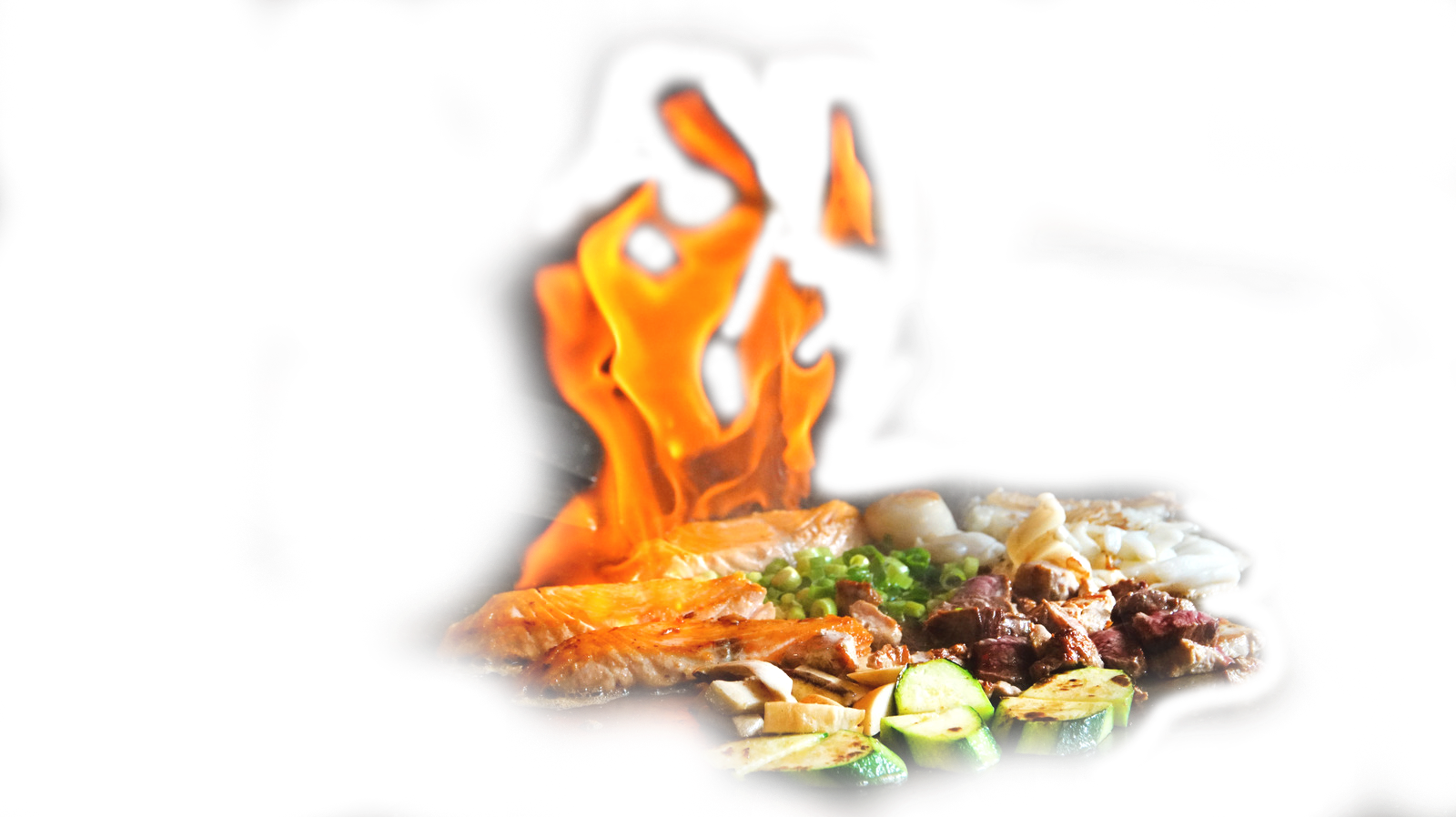 Fresh sushi artfully plated at Ziki