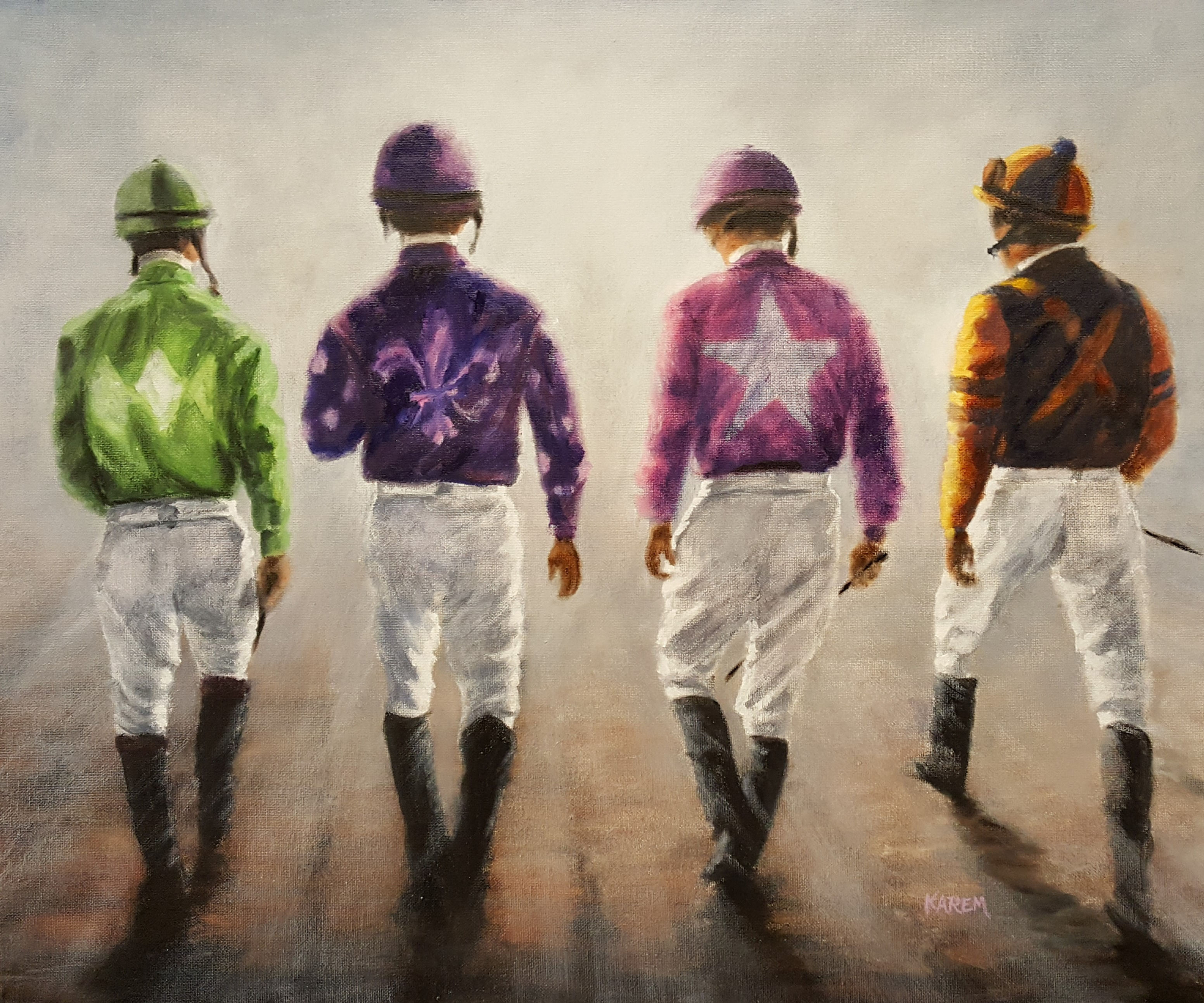 4 Jockeys - Private Collection