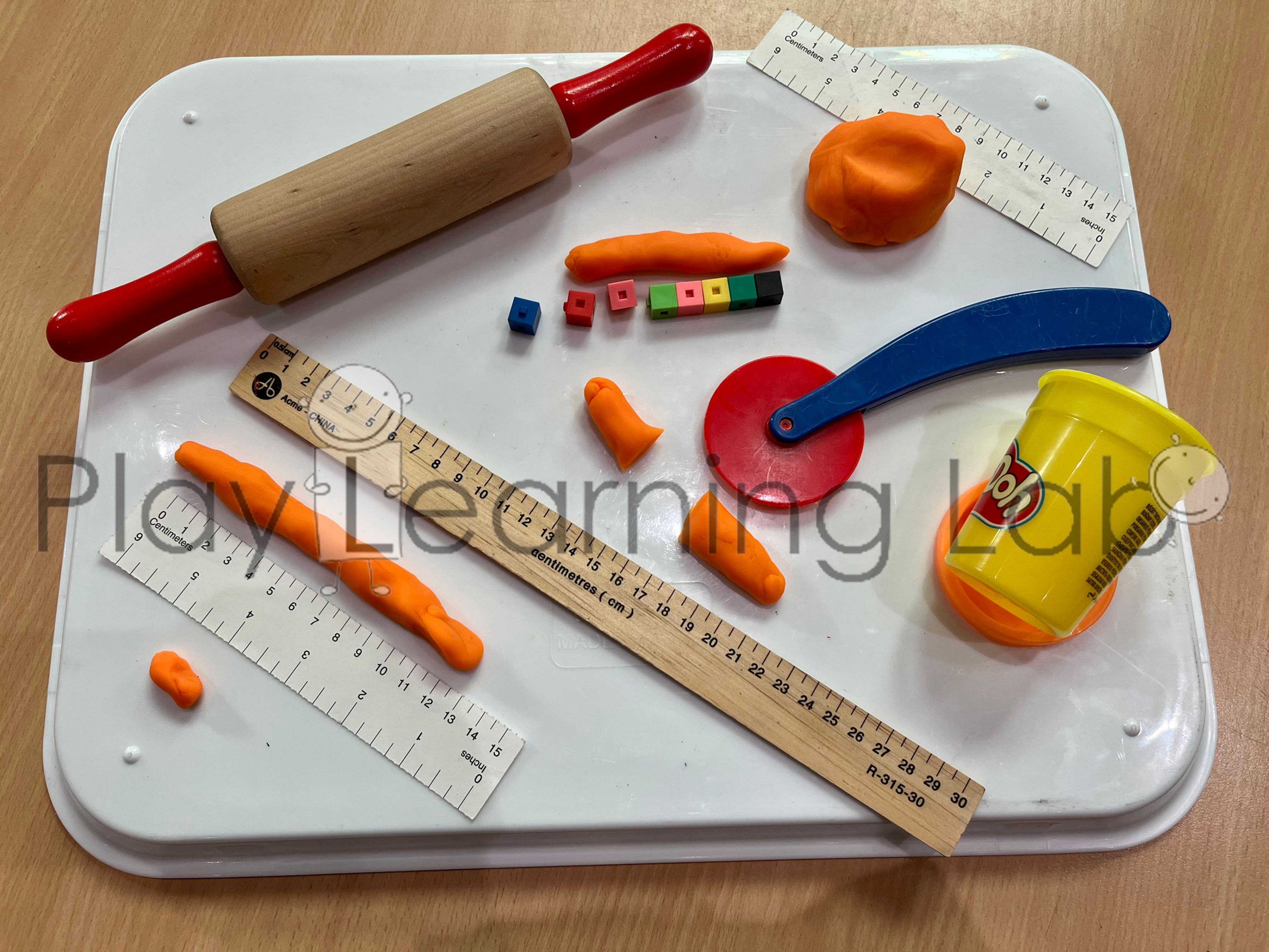 Measuring the Length of Playdough