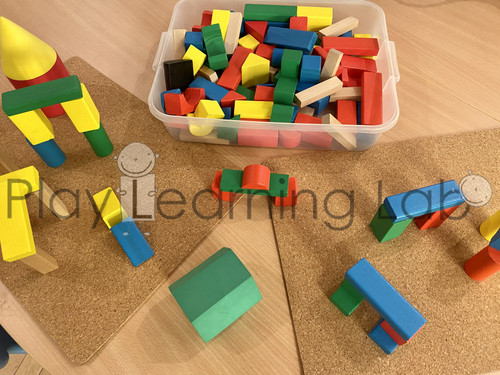 Building With 3D Shape Blocks | playlearninglab