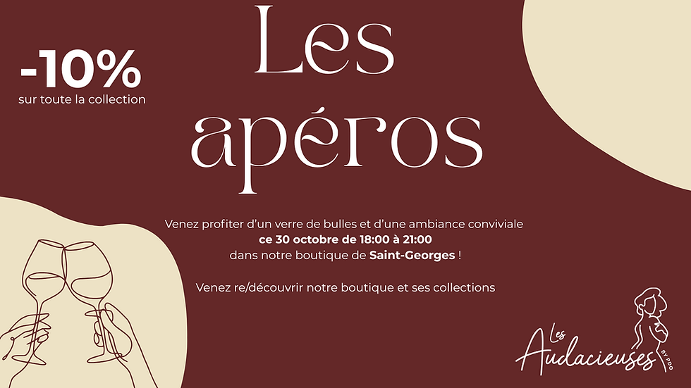 Les Apéros des Audacieuses