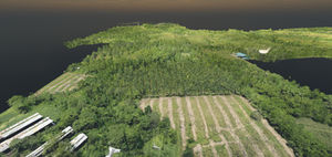 Aerial LiDAR Surveying in Tantangan