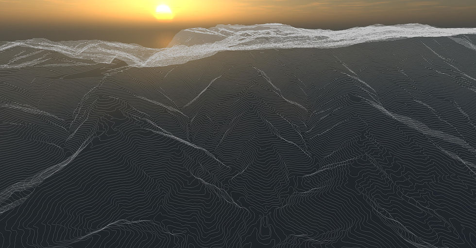 Actual Contour of Baguio City