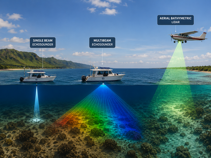 Choosing the Right Bathymetric Survey Technology: Single Beam, Multibeam, or Aerial Bathymetric LiDAR?