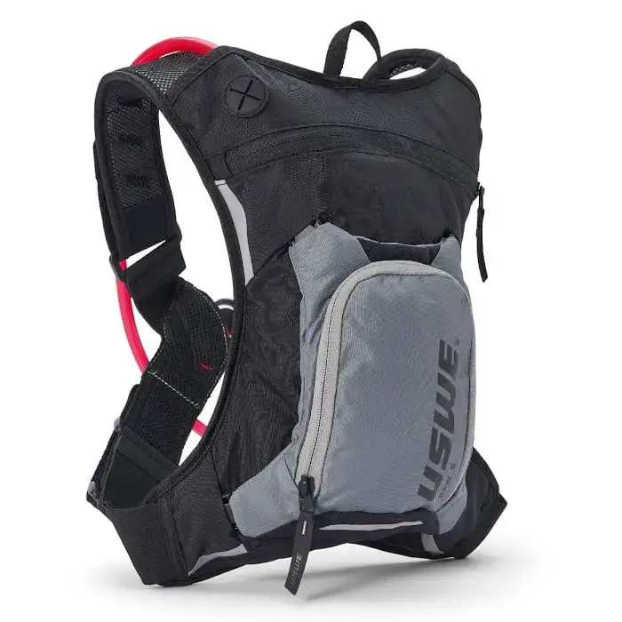 USWE Moto Hydro 3 Hydration Pack (Raw 3) – Black/Grey