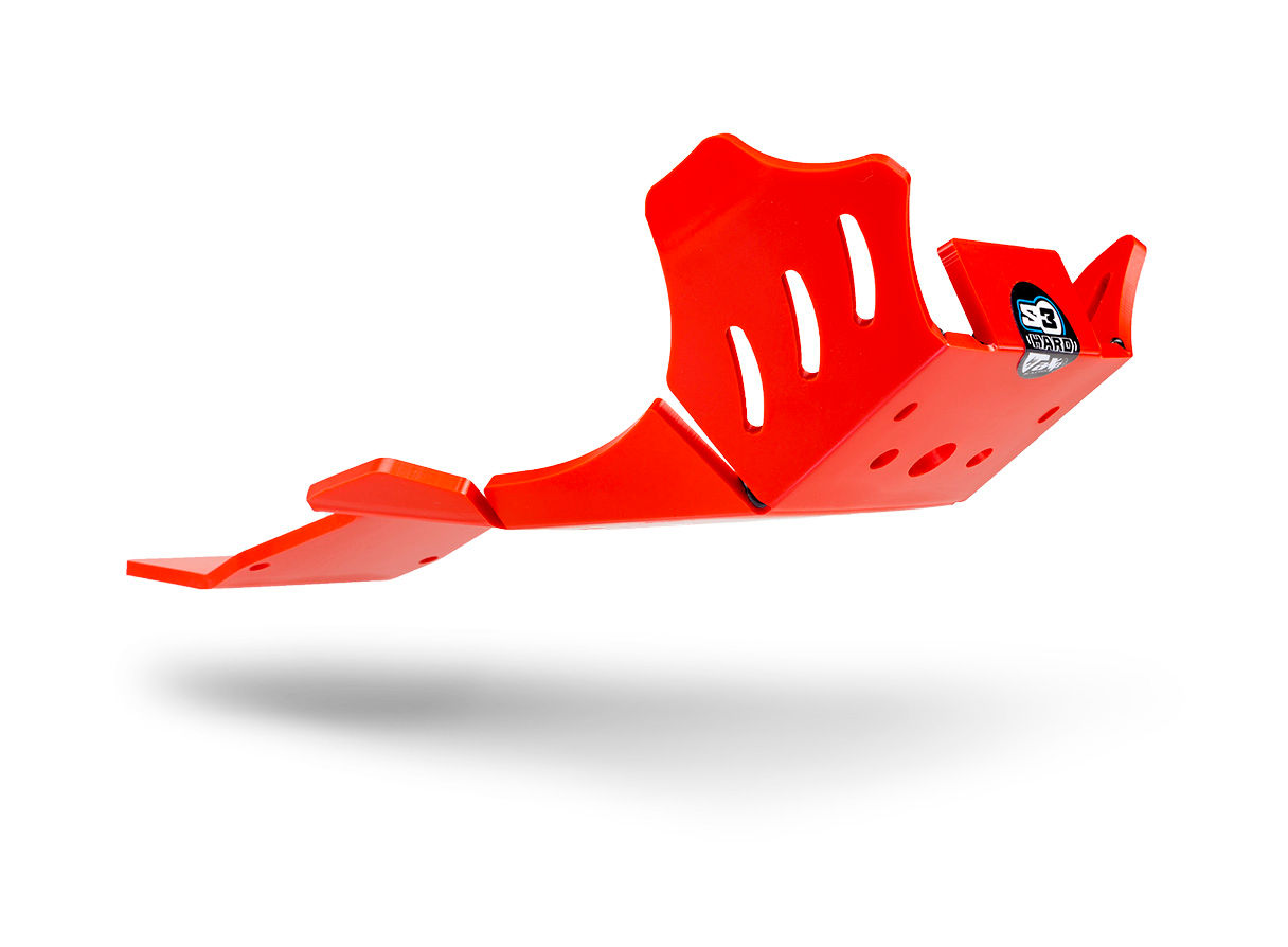 S3 Hard Enduro Protector ‘BUNKER’ – HUSKY/GASGAS 250/300 2T- RED