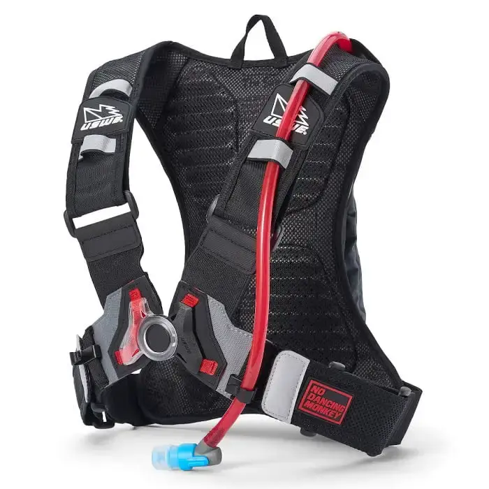 Thumbnail: USWE Moto Hydro 3 Hydration Pack (Raw 3) – Black/Grey