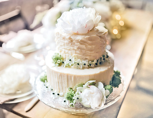 Atemberaubende Hochzeitstorte