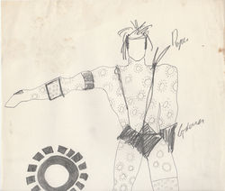 The Wild Boys sketches