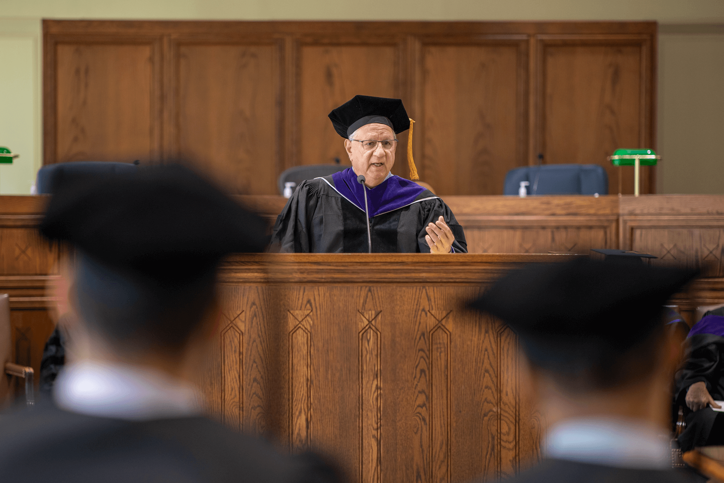 Featured speaker at commencement