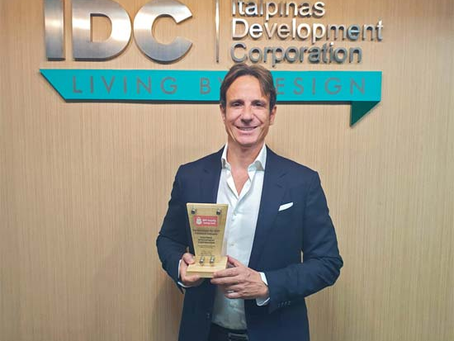 Italpinas reaps top developer award