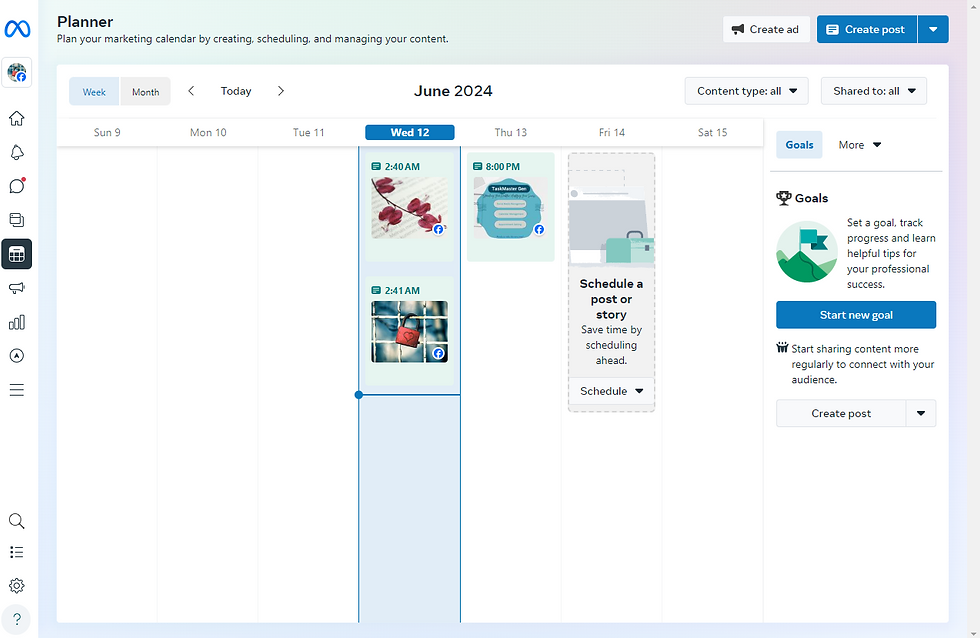 FB Planner