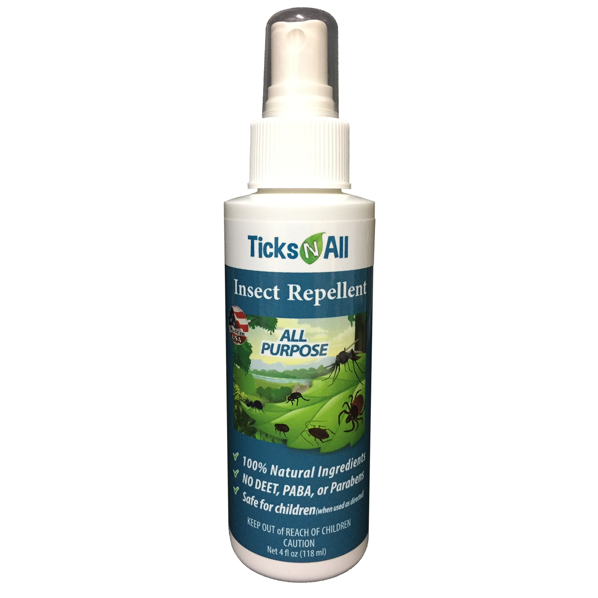 All Natural All Purpose Insect Repellent 4oz
