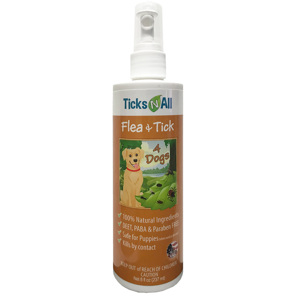 All Natural Flea & Tick 4 Dogs 8oz