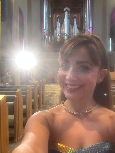 Alexandra í Hallgrímskirkju..HEIC