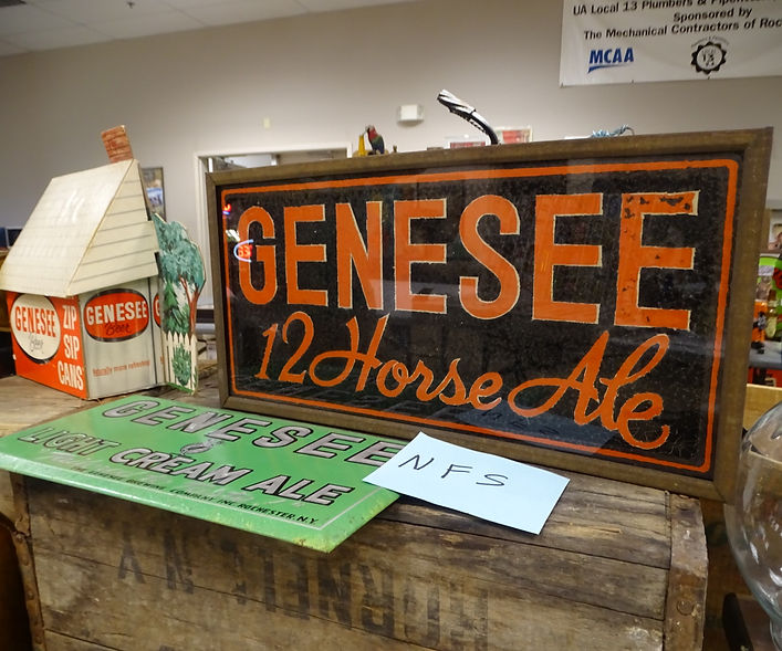 Genesee 12 Horse Ale Sign