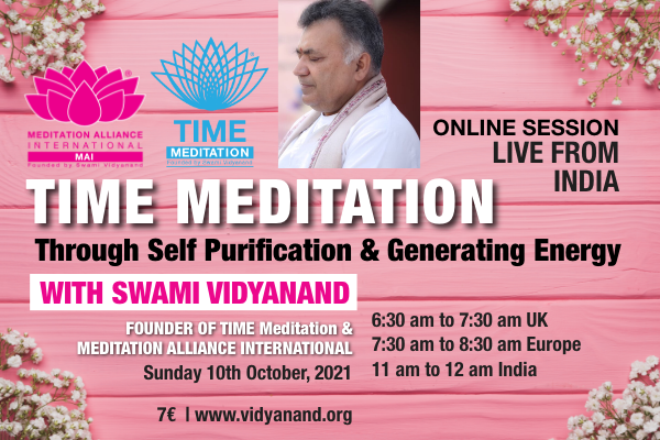 Europe - TIME Meditation with Swami Vidyanand