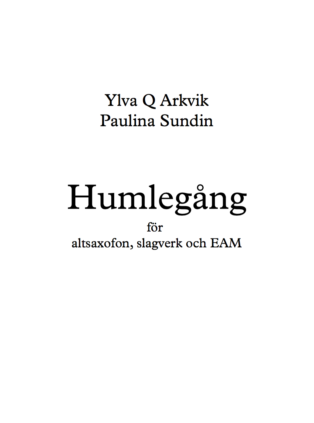 Arkvik - Sundin Humlegang