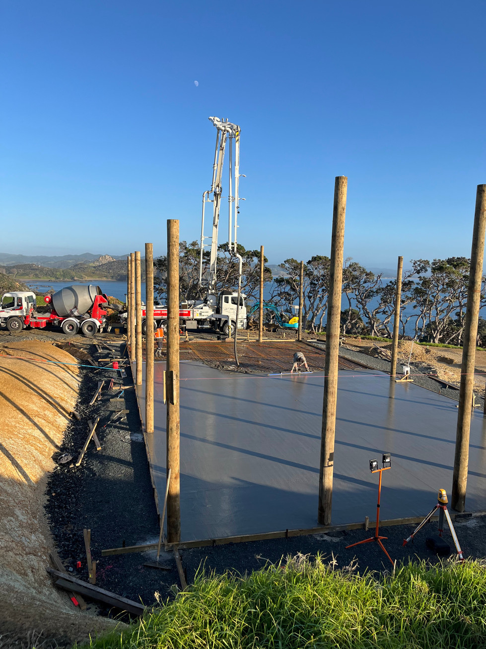 Concrete Slab Pour