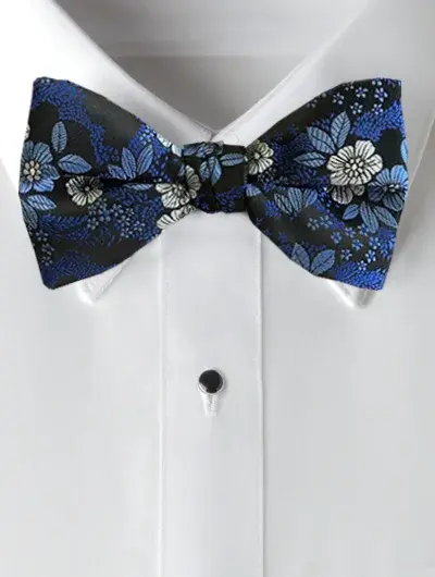 Cobalt Bow Tie
