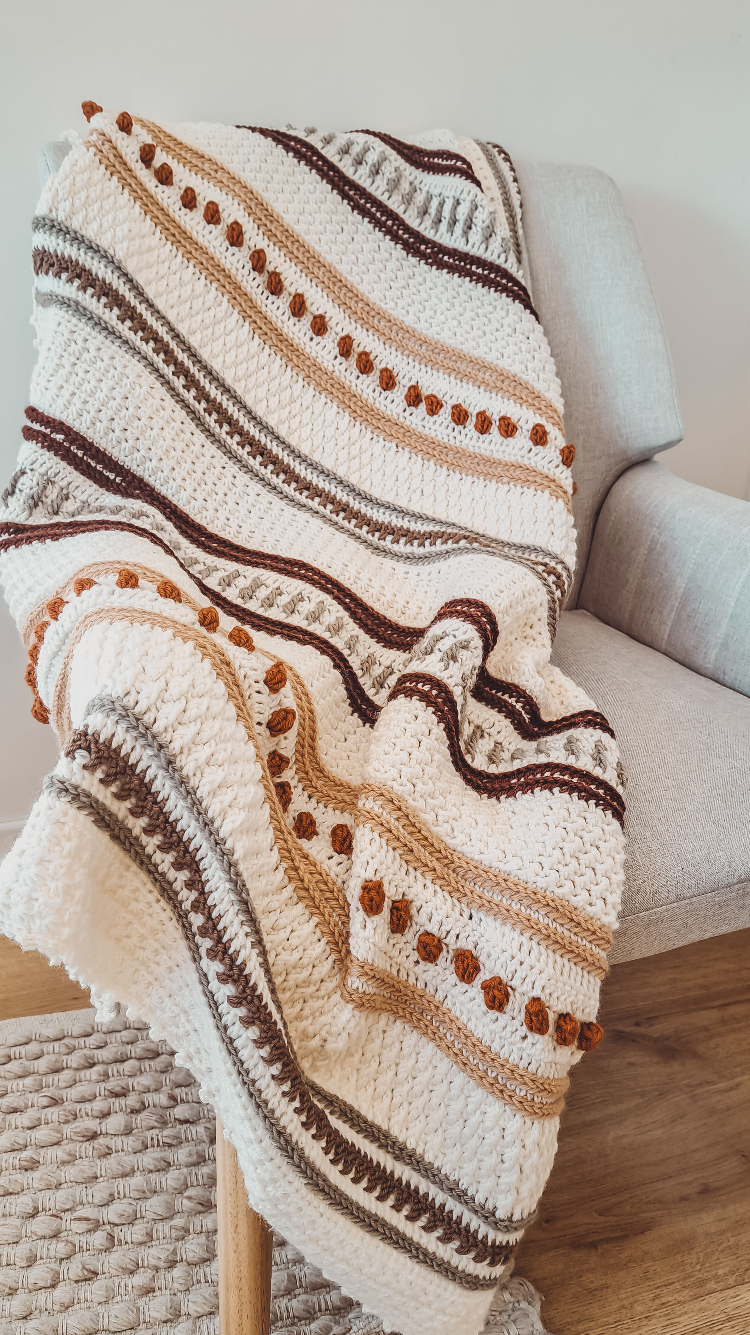 Crochet Pattern - Andes Throw