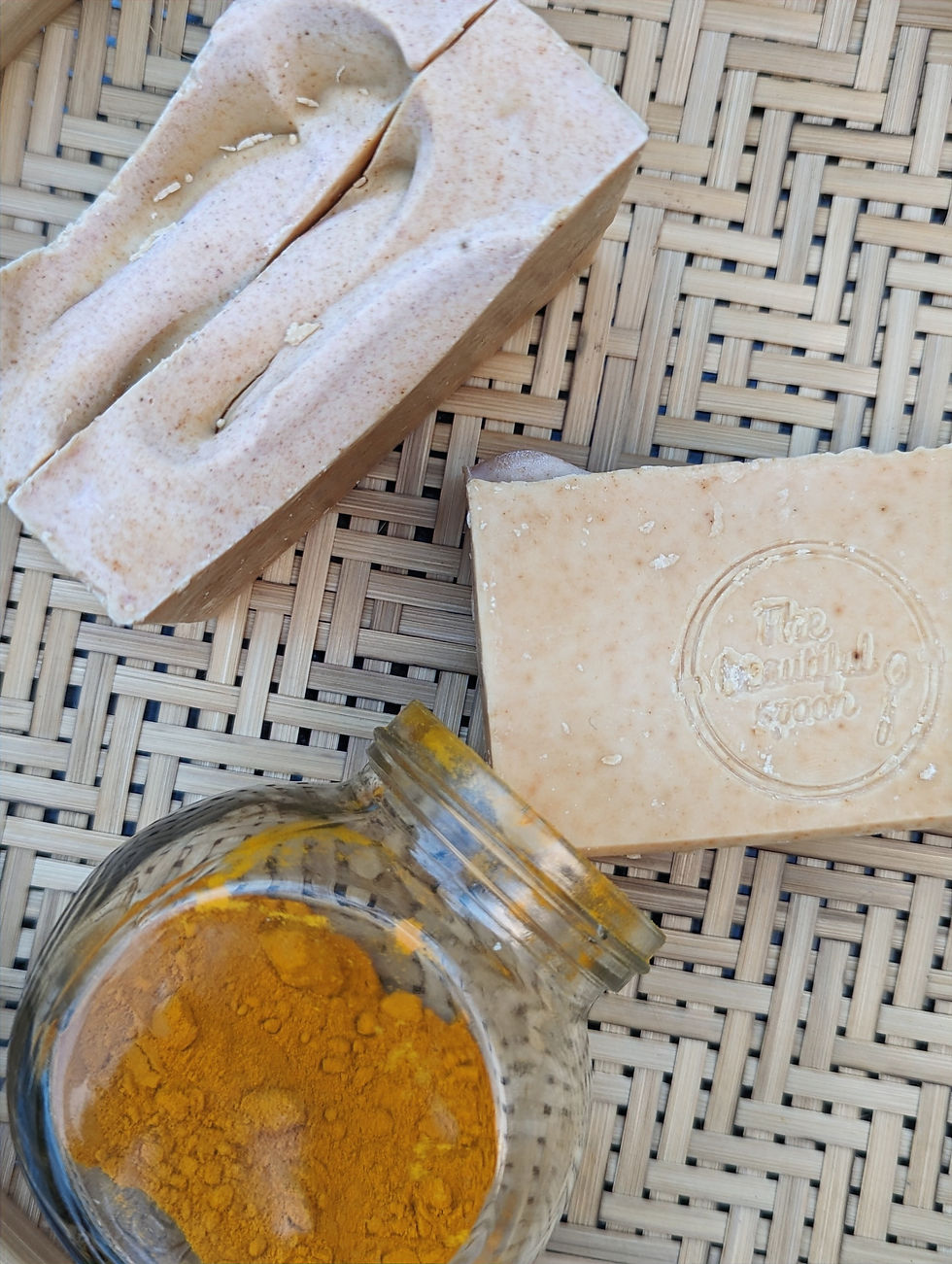 Turmeric soap