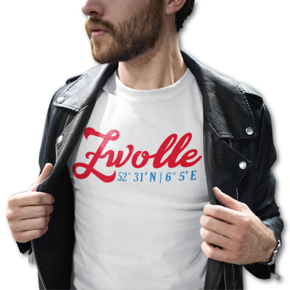 Thumbnail: T-shirt ZWOLLE Co Multi Heren