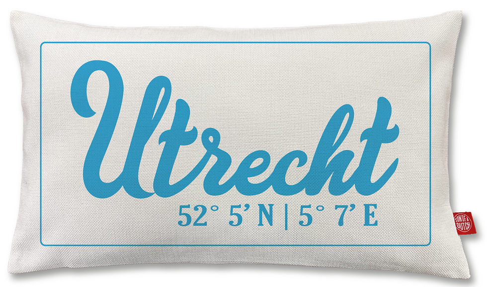 UTRECHT Kussen Licht Blauw