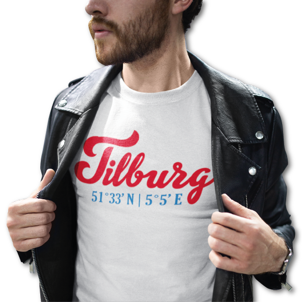 Thumbnail: T-shirt TILBURG coördinaten Multi Heren