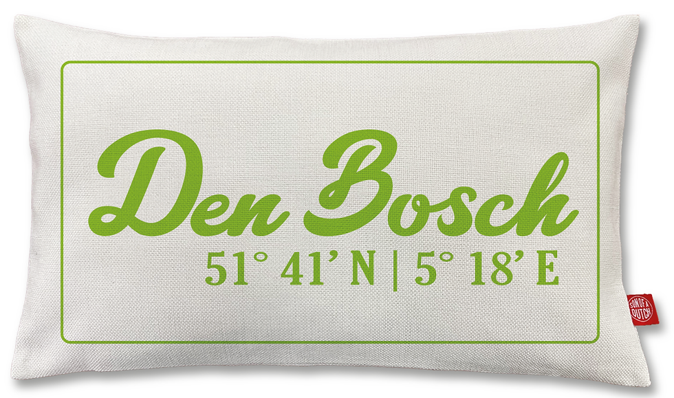 DEN BOSCH Kussen Licht Groen