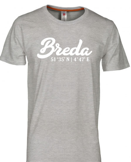 Thumbnail: T-shirt BREDA coördinaten Wit Heren
