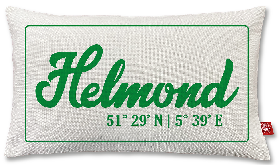 HELMOND Kussen Groen