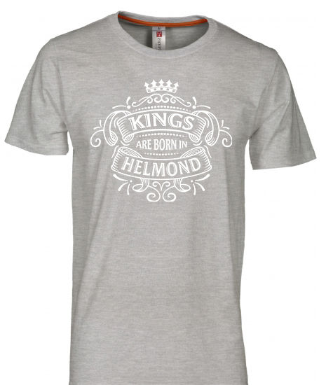 Thumbnail: T-shirt HELMOND Kings Wit Heren