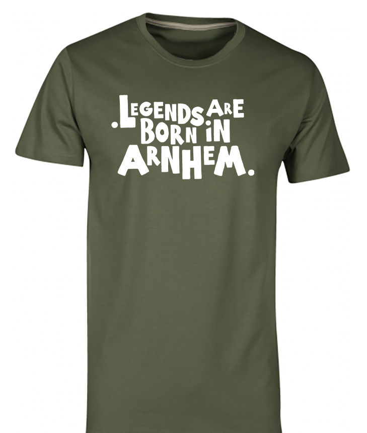 Thumbnail: T-shirt ARNHEM Legends Wit Heren