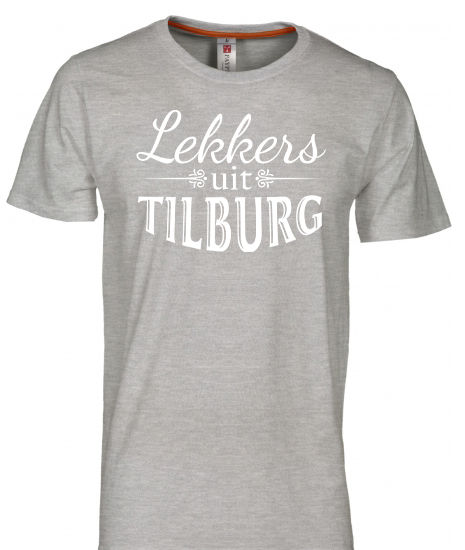 Thumbnail: T-shirt TILBURG Lekkers Wit Heren