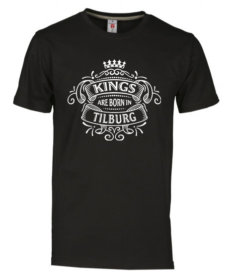 Thumbnail: T-shirt TILBURG Kings Wit Heren