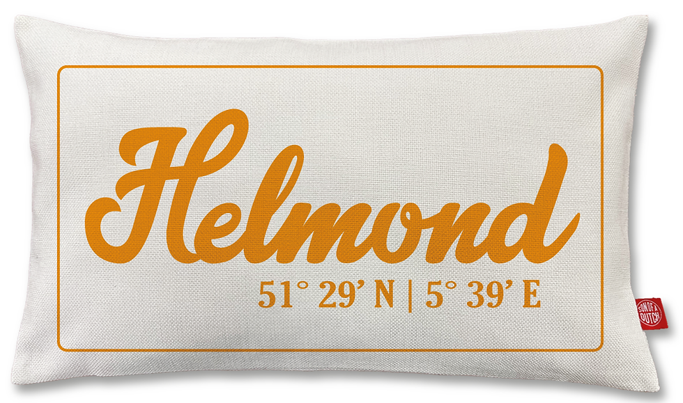 HELMOND Kussen Oranje